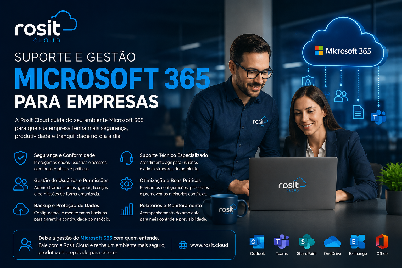 Suporte Microsoft 365 para empresas